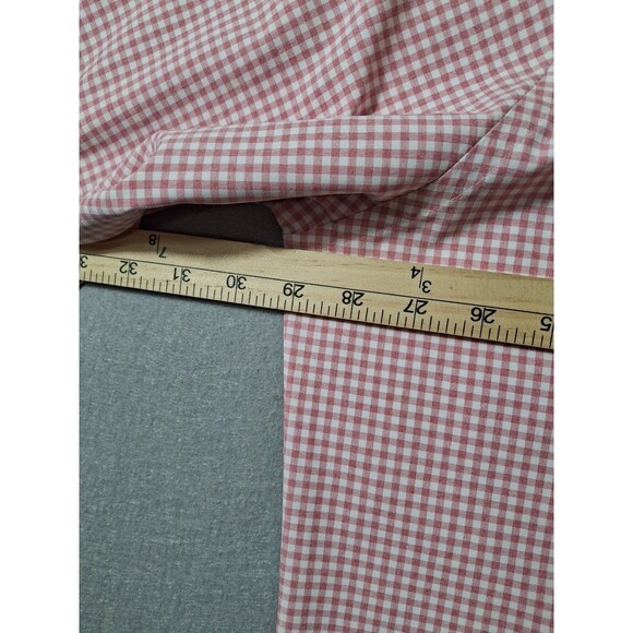 Peter Millar Crown Sport Willie Performance Sport Shirt Pink Gingham Plaid XXL - Picture 7 of 7